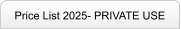 Price List 2025- PRIVATE USE